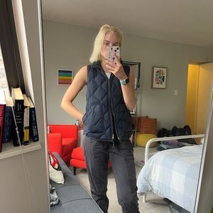 J crew quilted vest